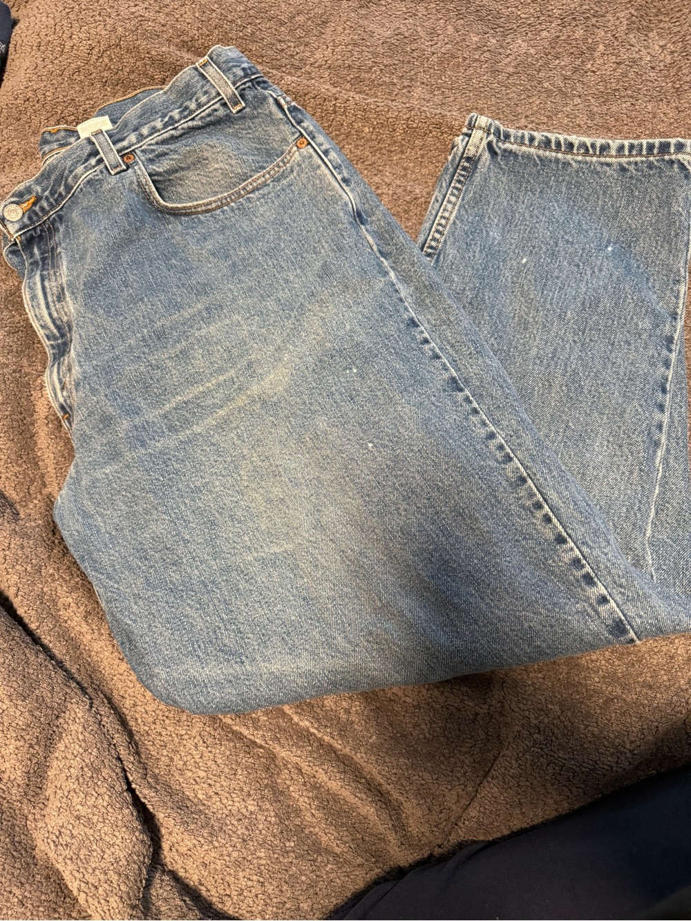 Levi's Light Blue Relaxed-Fit Jeans